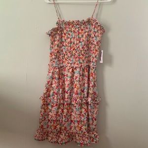 Smocked floral sundress by Jessica Simpson, size medium, NWT